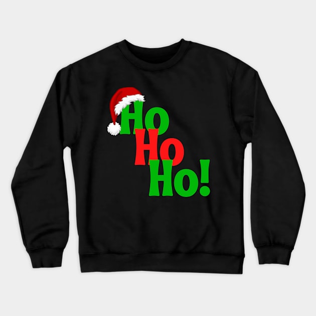 Ho, Ho, Ho - Christmas Crewneck Sweatshirt by E.S. Creative